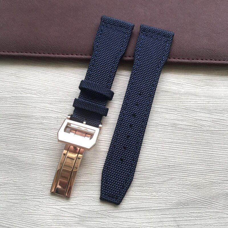 Nylon Fabric Watchband For IWC Big Pilot Mark 18 21mm 22mm Watch Strap Bracelet