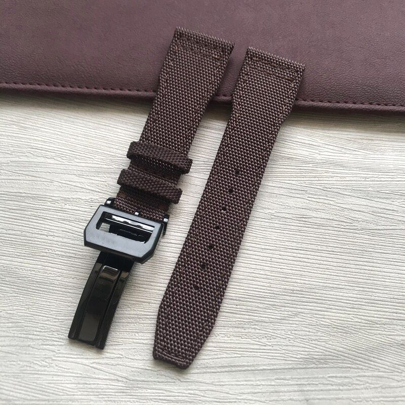 Nylon Fabric Watchband For IWC Big Pilot Mark 18 21mm 22mm Watch Strap Bracelet
